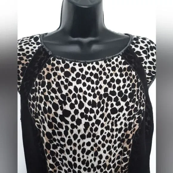 Katherine Kelly animal print mesh dress - Picture 4 of 5